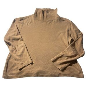 Coral Bay Women's Ladies Long Sleeve Turtle Neck T Top Shirt.